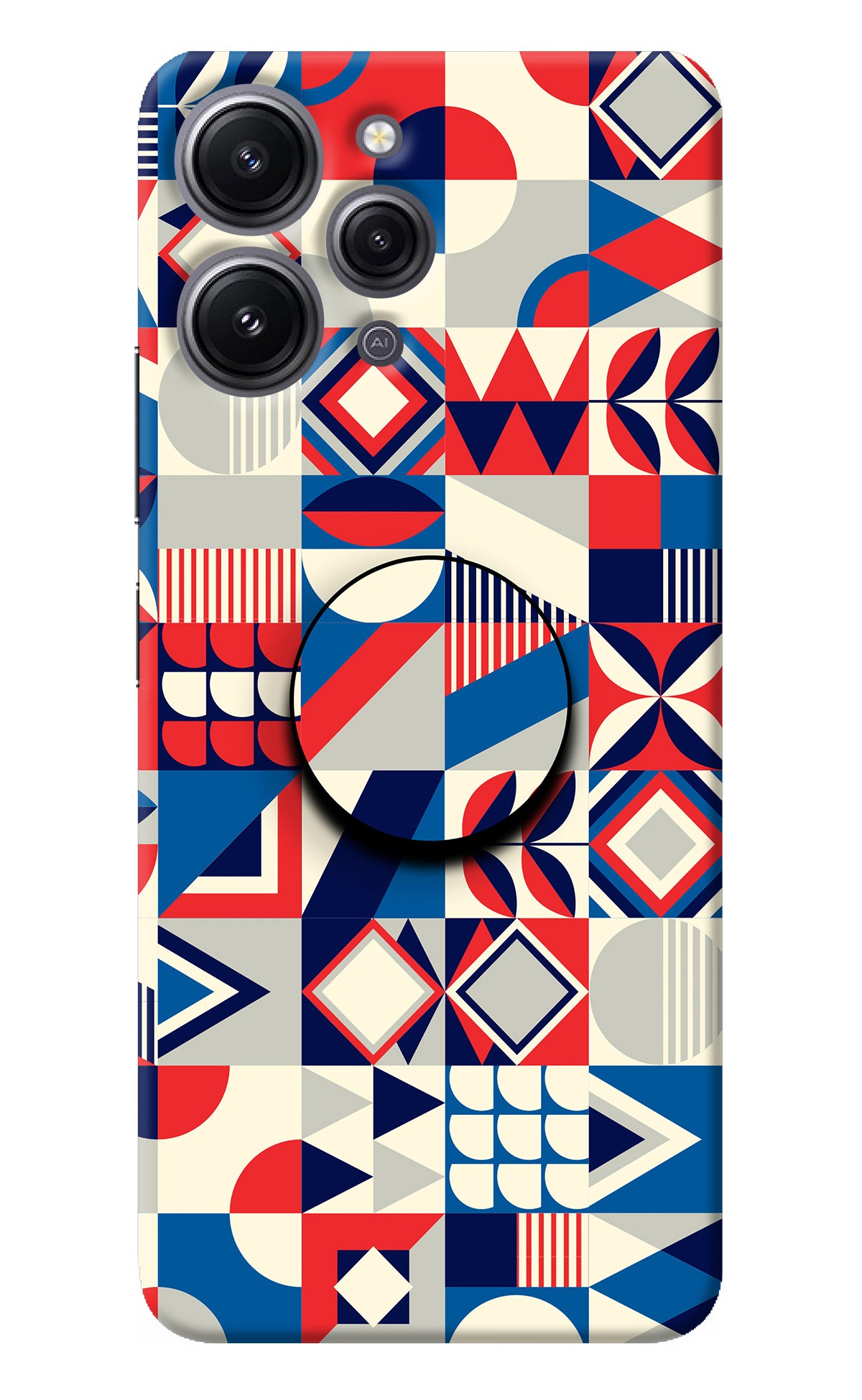 Colorful Pattern Redmi 12 4G Pop Case