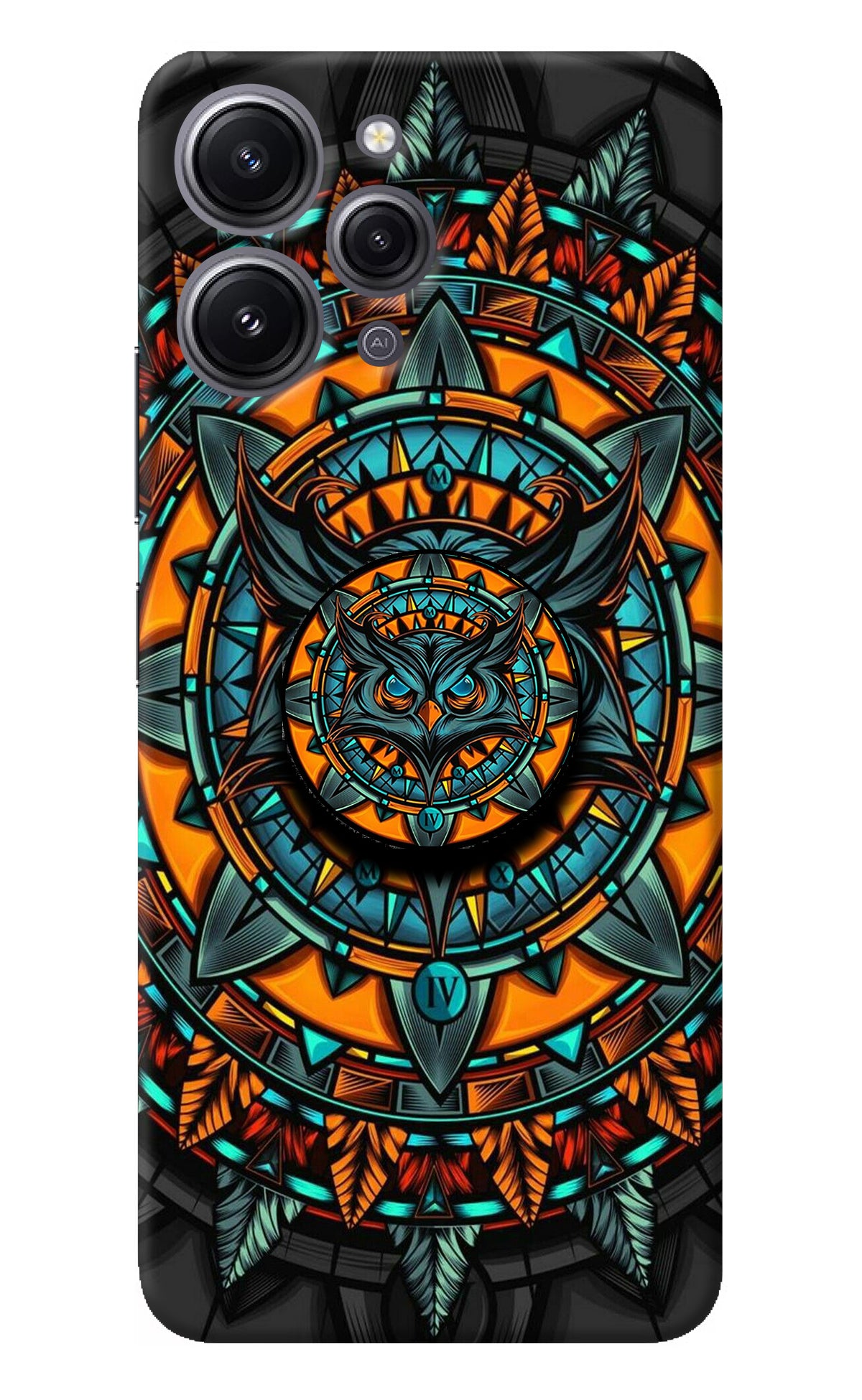 Angry Owl Redmi 12 4G Pop Case