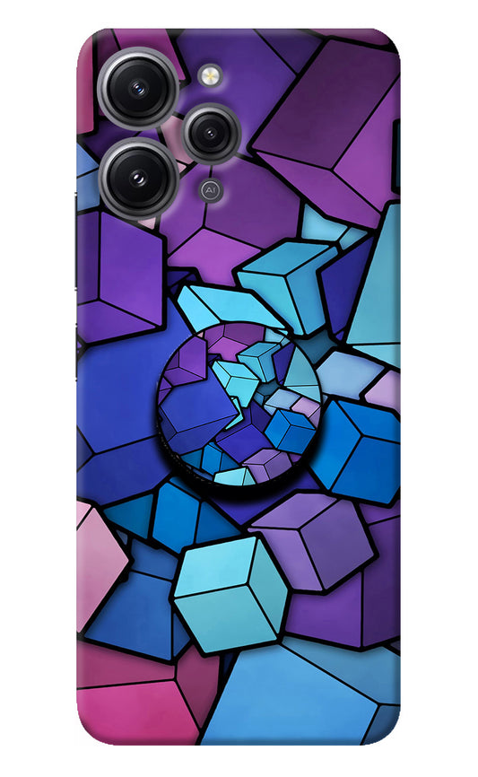 Cubic Abstract Redmi 12 4G Pop Case