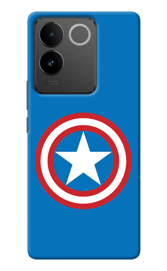 Captain America Logo IQOO Z7 Pro 5G Back Cover