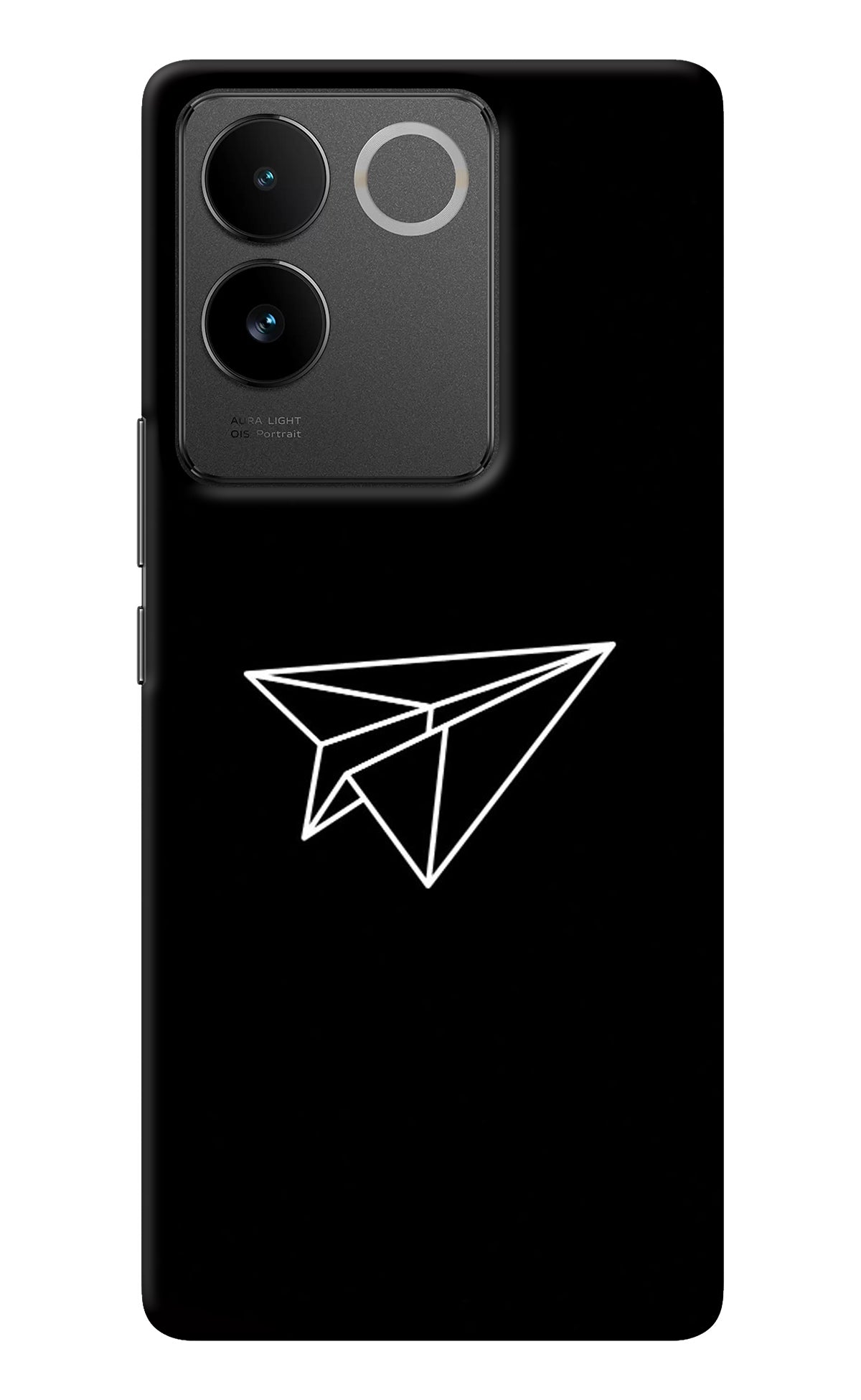 Paper Plane White IQOO Z7 Pro 5G Back Cover