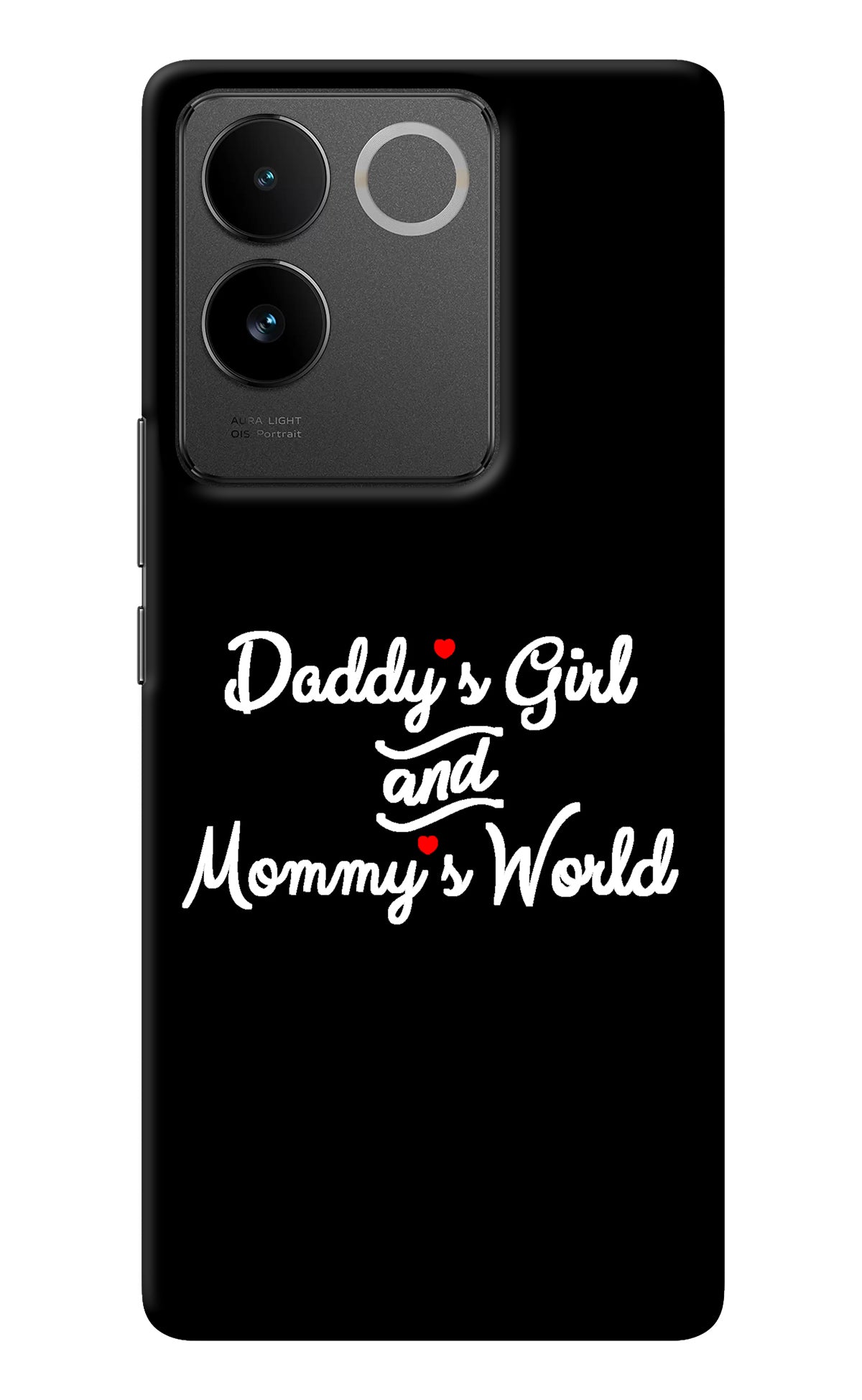 Daddy's Girl and Mommy's World IQOO Z7 Pro 5G Back Cover