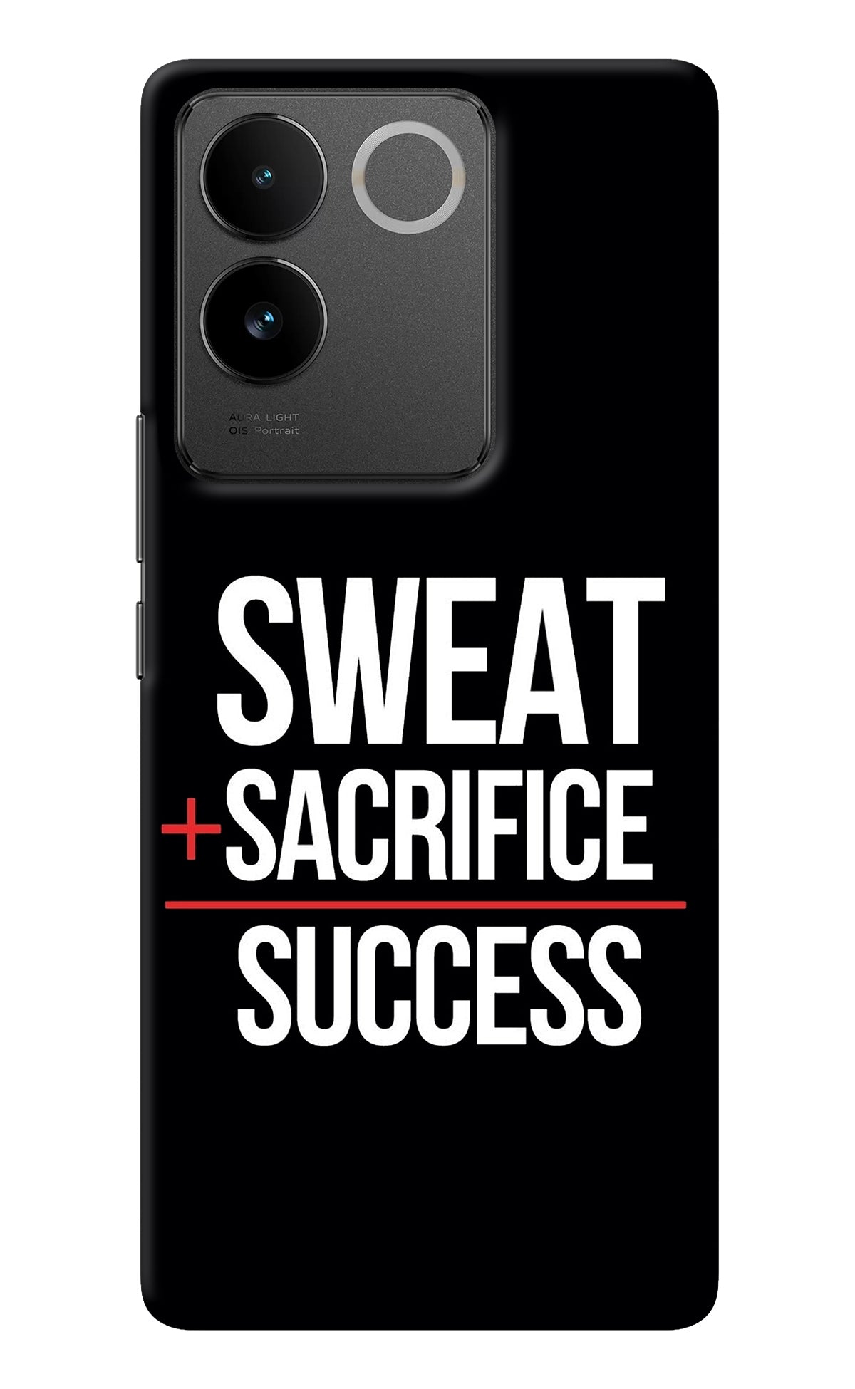 Sweat Sacrifice Success IQOO Z7 Pro 5G Back Cover