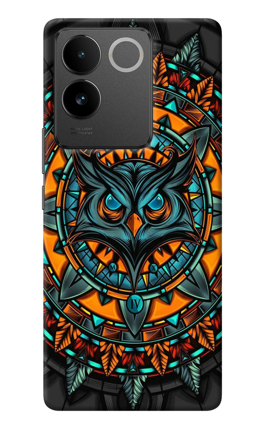 Angry Owl Art IQOO Z7 Pro 5G Back Cover