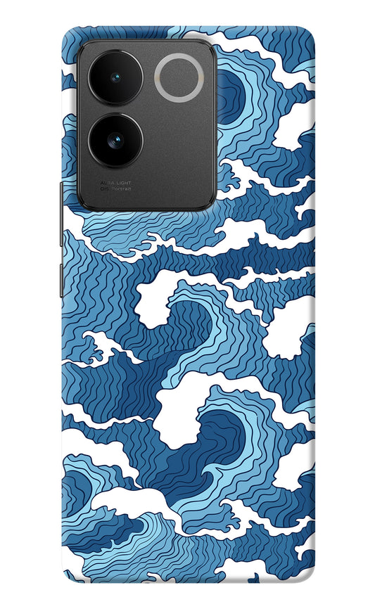 Blue Waves IQOO Z7 Pro 5G Back Cover