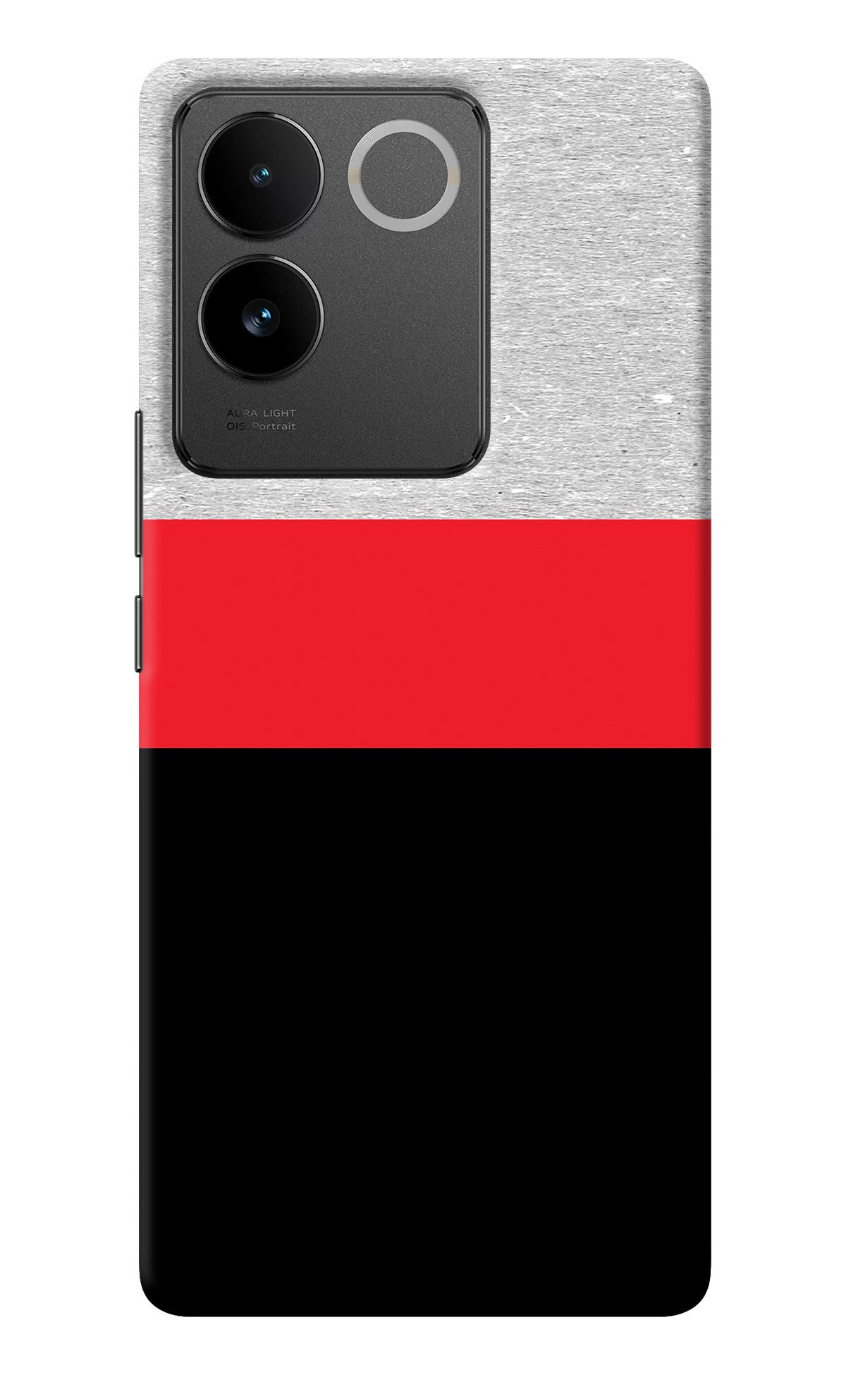 Tri Color Pattern IQOO Z7 Pro 5G Back Cover