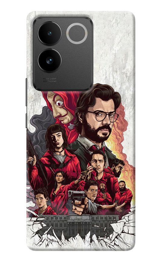 Money Heist Artwork IQOO Z7 Pro 5G Back Cover