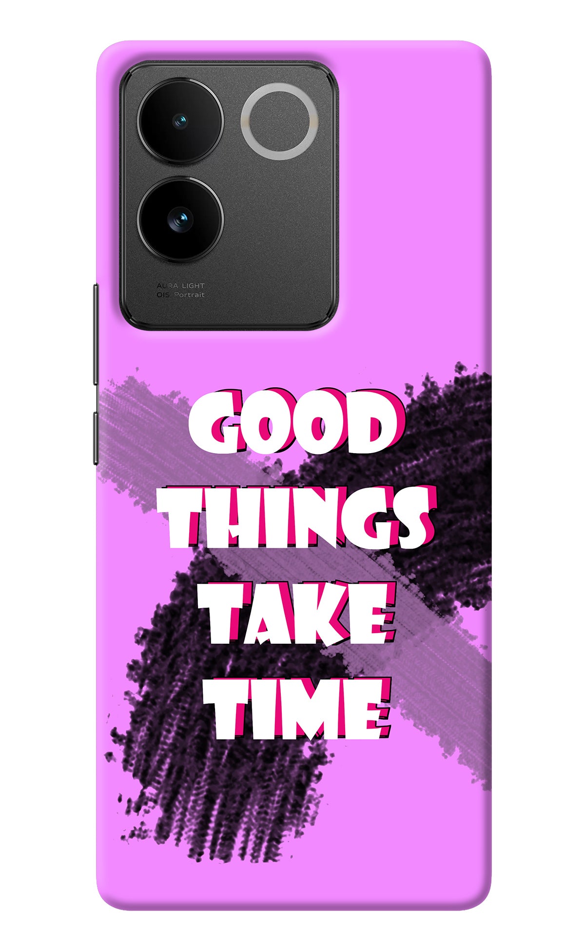 Good Things Take Time IQOO Z7 Pro 5G Back Cover