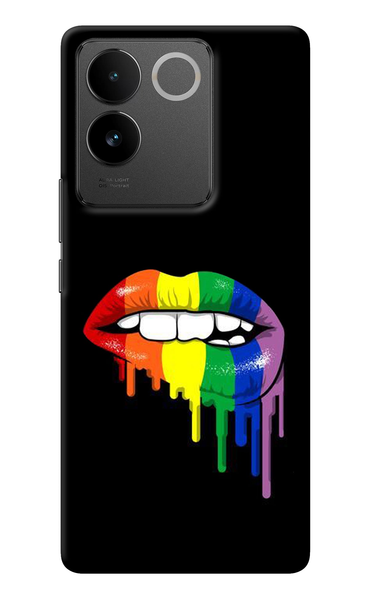 Lips Biting IQOO Z7 Pro 5G Back Cover