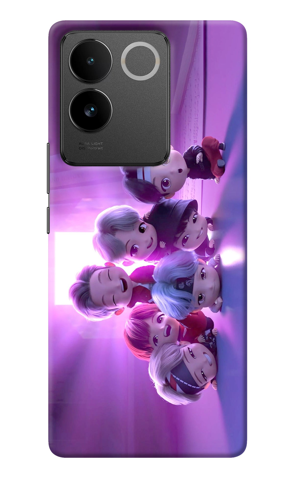 BTS Chibi IQOO Z7 Pro 5G Back Cover