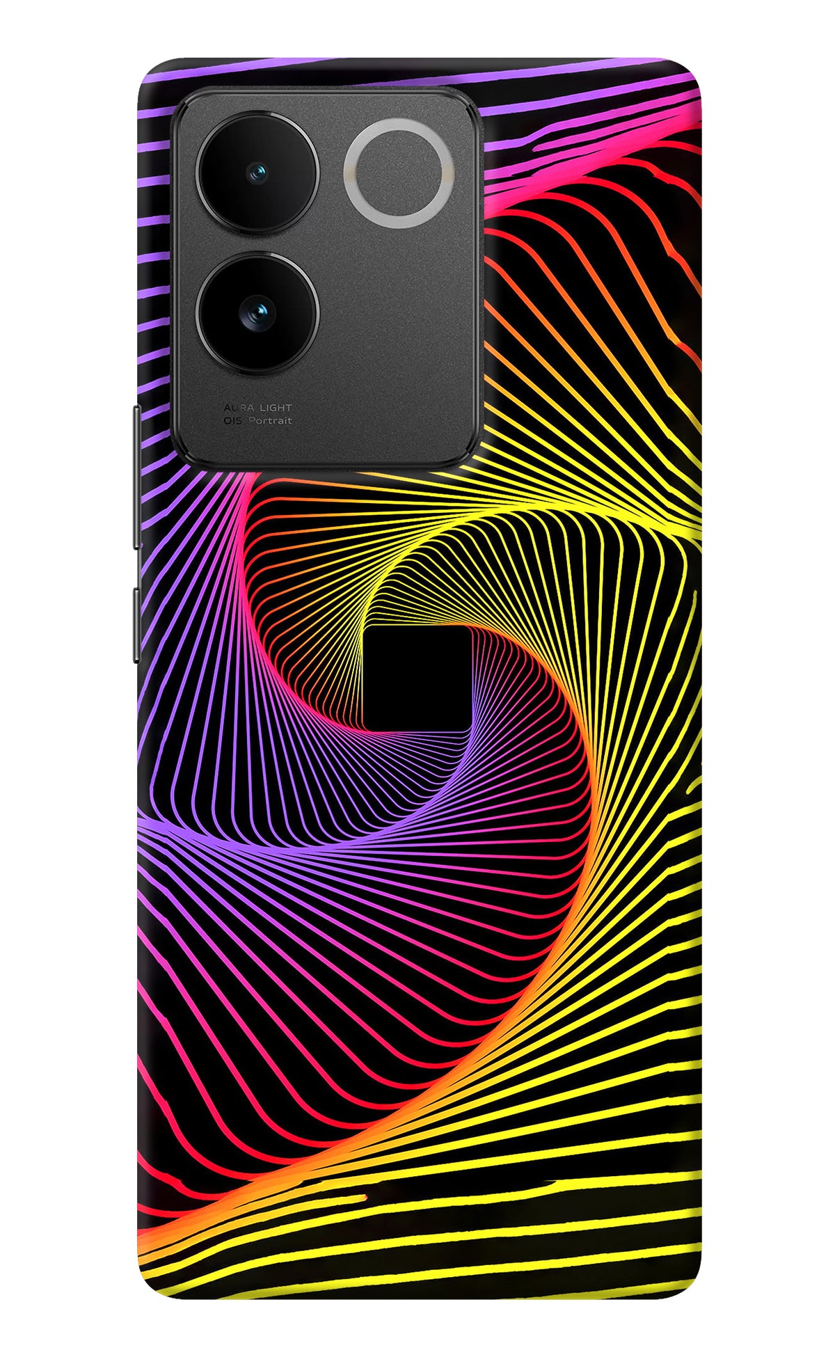 Colorful Strings IQOO Z7 Pro 5G Back Cover