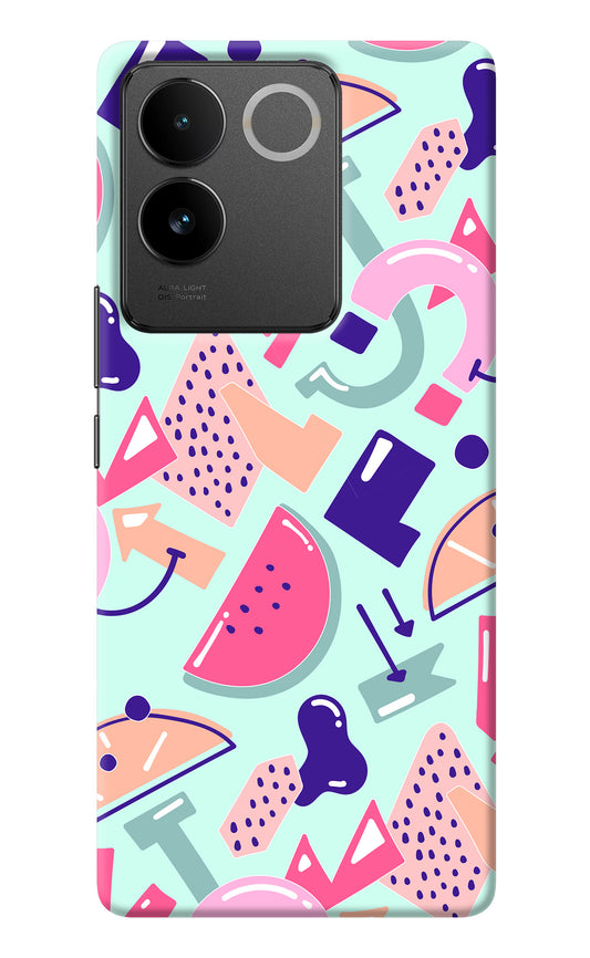 Doodle Pattern IQOO Z7 Pro 5G Back Cover