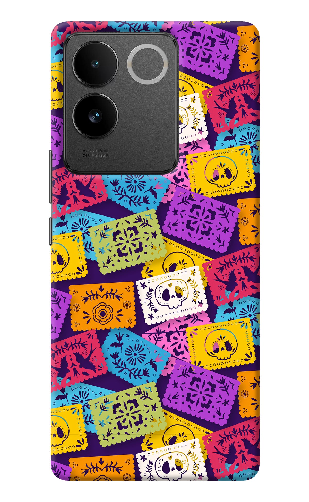 Mexican Pattern IQOO Z7 Pro 5G Back Cover