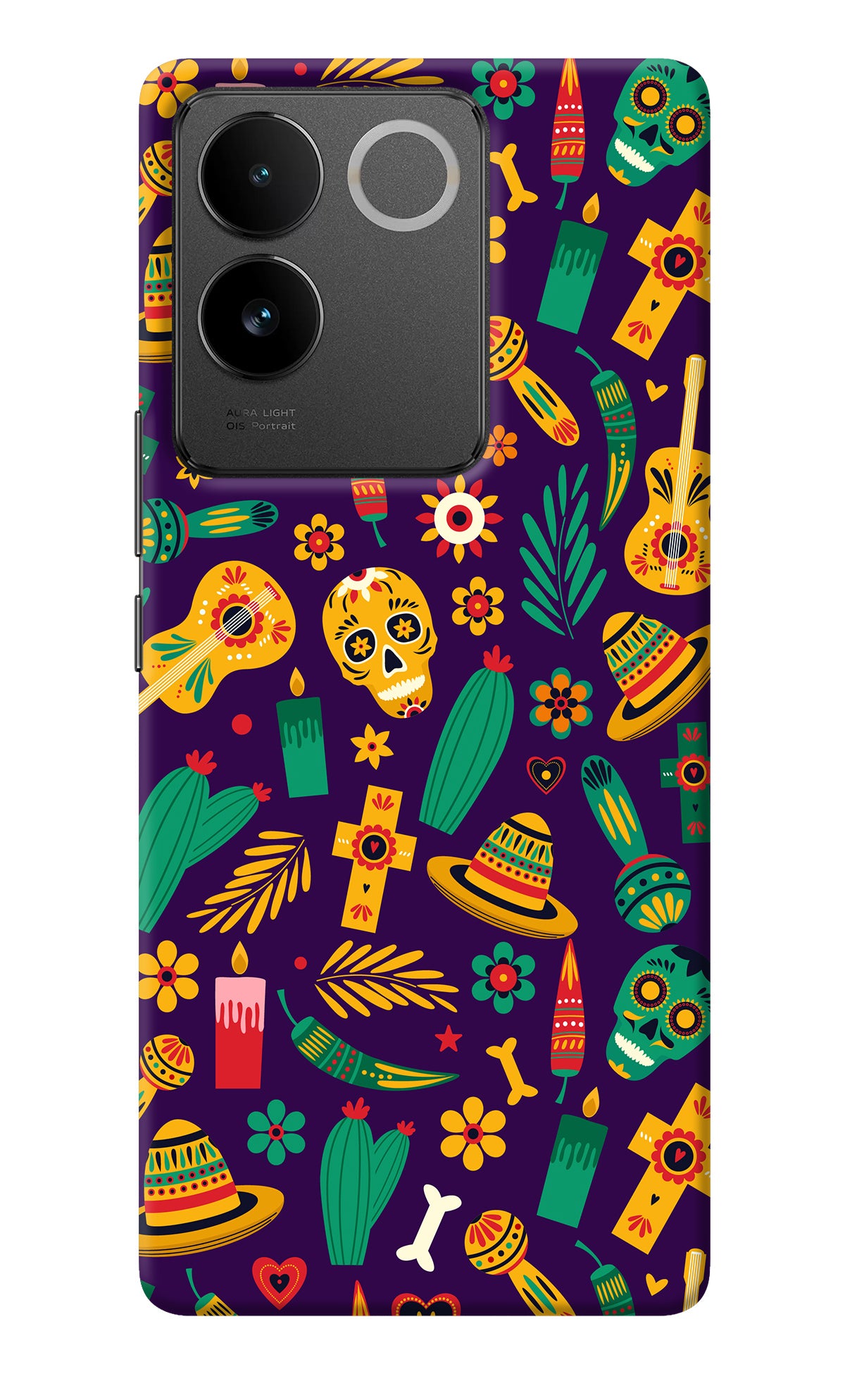 Mexican Artwork IQOO Z7 Pro 5G Back Cover