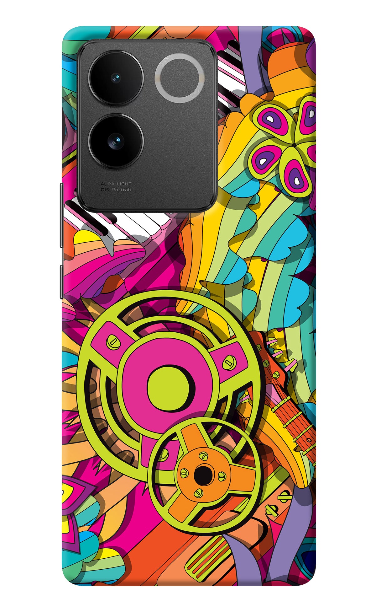 Music Doodle IQOO Z7 Pro 5G Back Cover