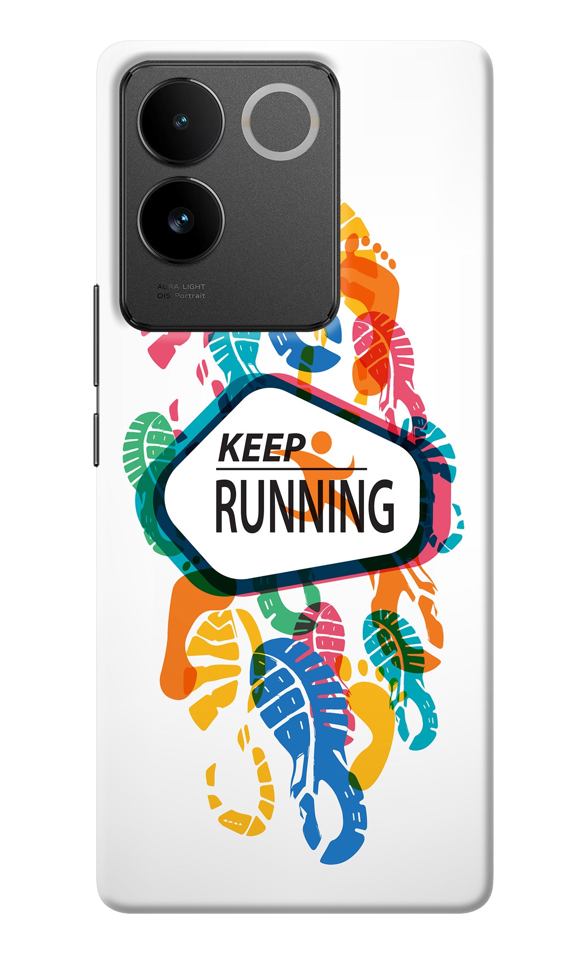 Keep Running IQOO Z7 Pro 5G Back Cover