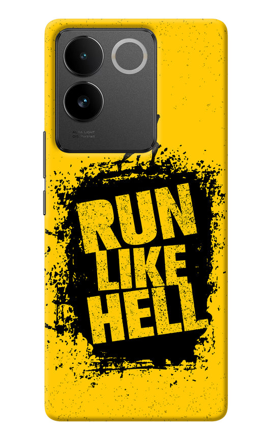 Run Like Hell IQOO Z7 Pro 5G Back Cover