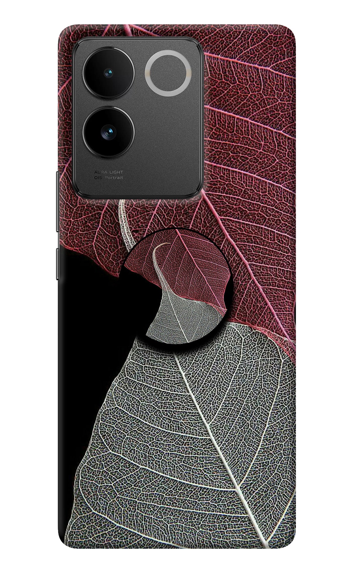 Leaf Pattern IQOO Z7 Pro 5G Pop Case