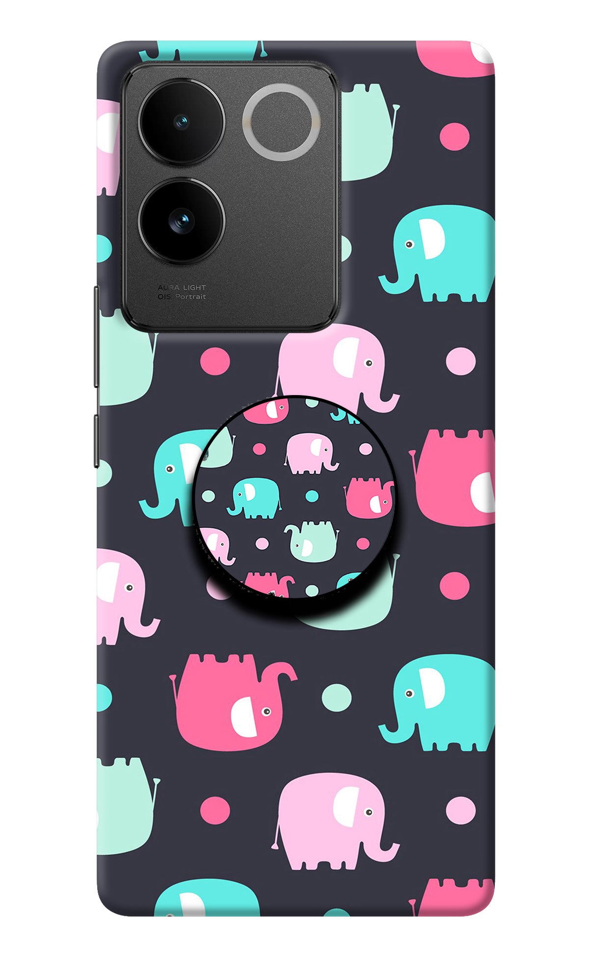 Baby Elephants IQOO Z7 Pro 5G Pop Case