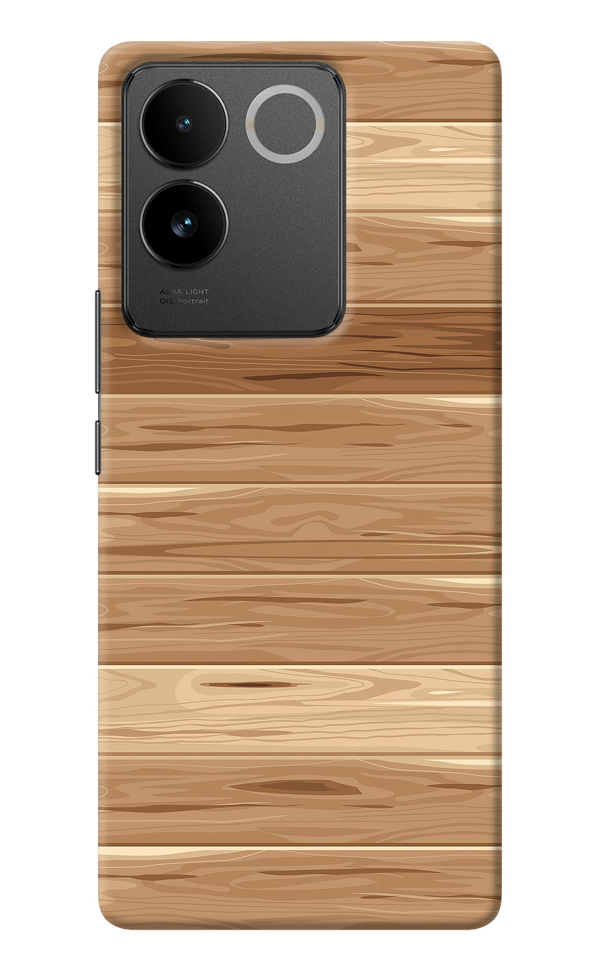 Wooden Vector Vivo T2 Pro 5G Back Cover