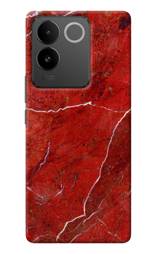Red Marble Design Vivo T2 Pro 5G Back Cover