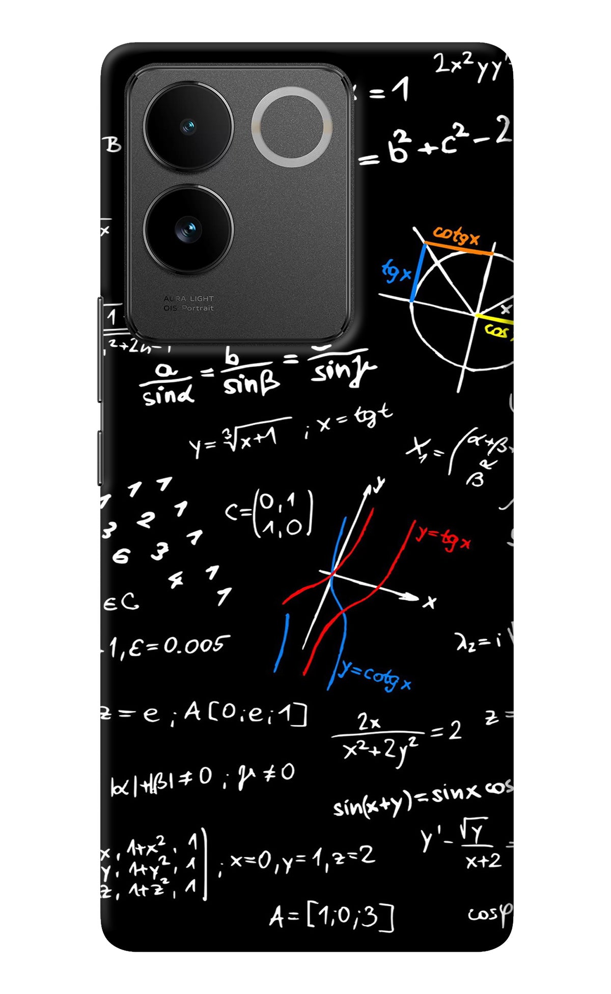 Mathematics Formula Vivo T2 Pro 5G Back Cover