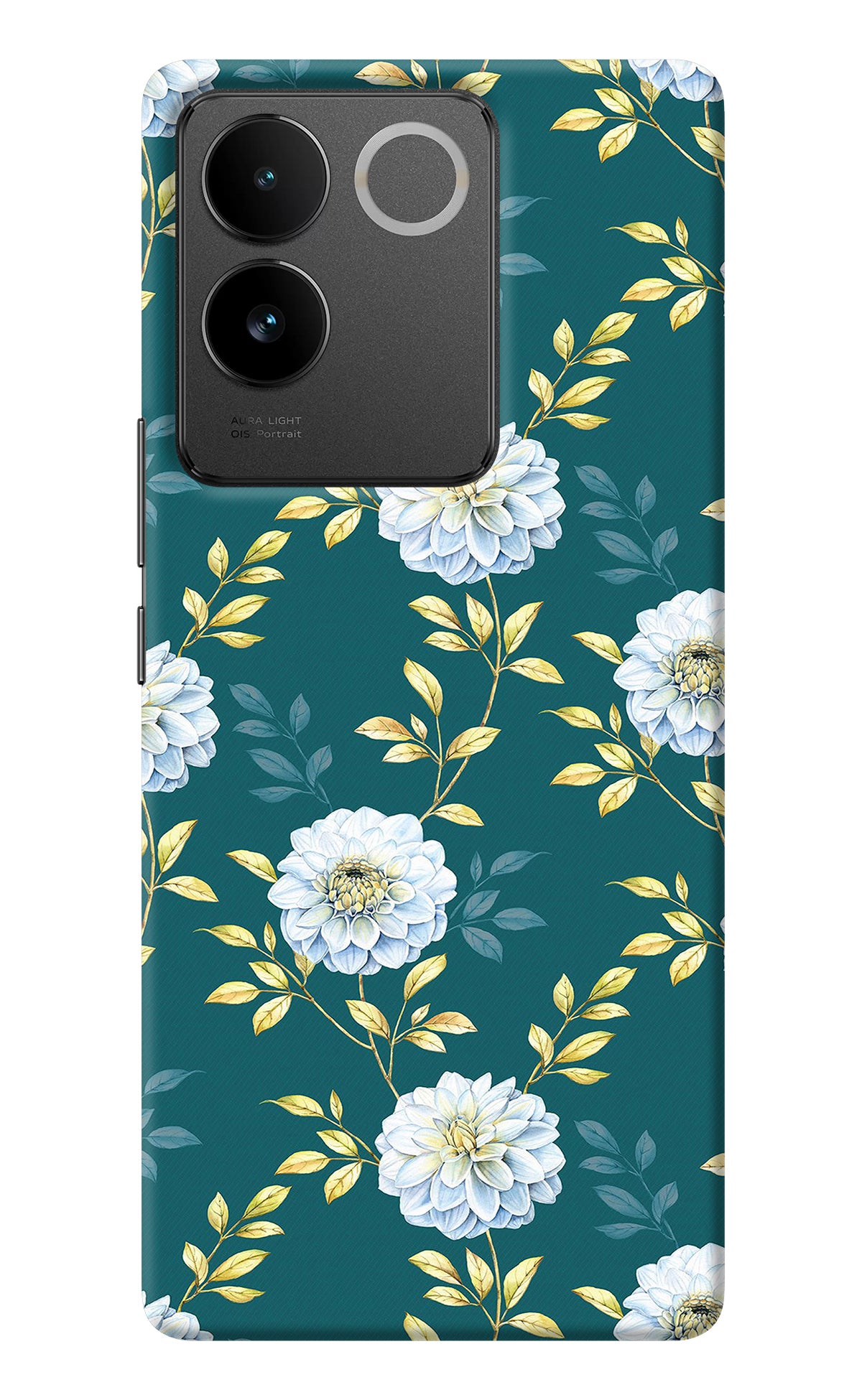 Flowers Vivo T2 Pro 5G Back Cover