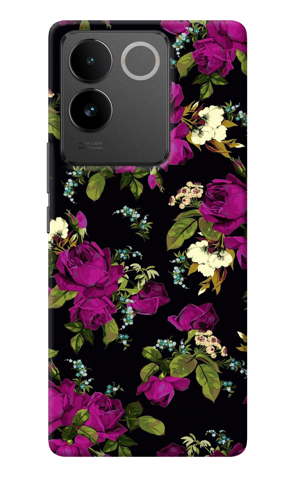 Flowers Vivo T2 Pro 5G Back Cover