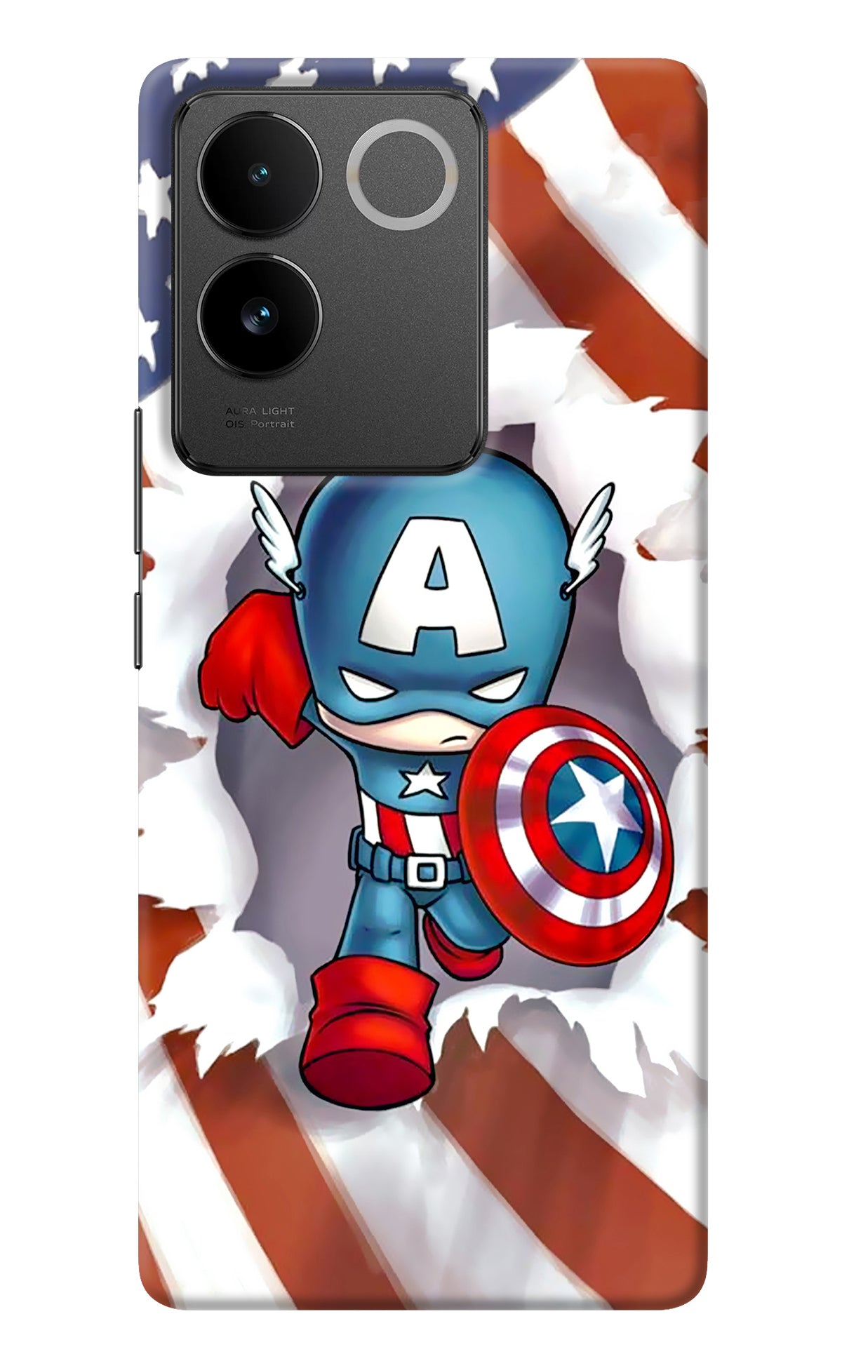 Captain America Vivo T2 Pro 5G Back Cover