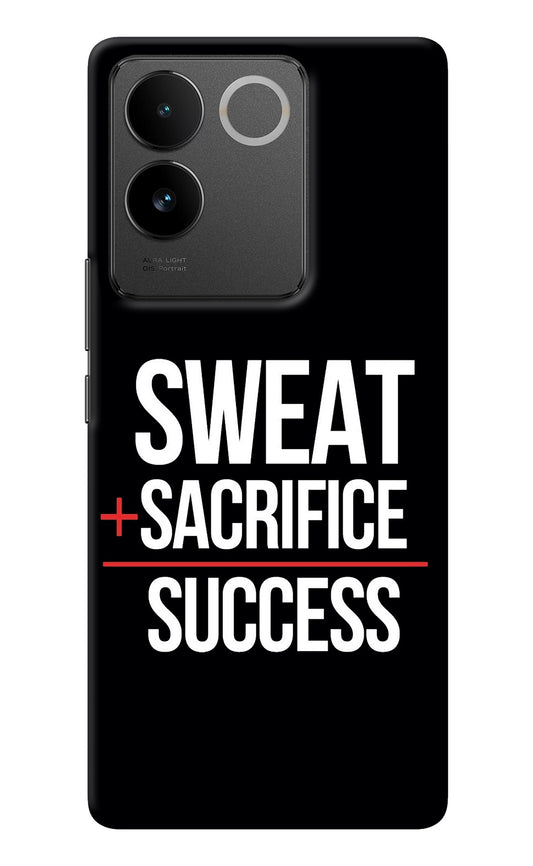 Sweat Sacrifice Success Vivo T2 Pro 5G Back Cover