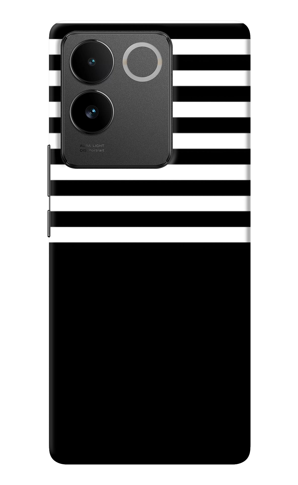 Black and White Print Vivo T2 Pro 5G Back Cover