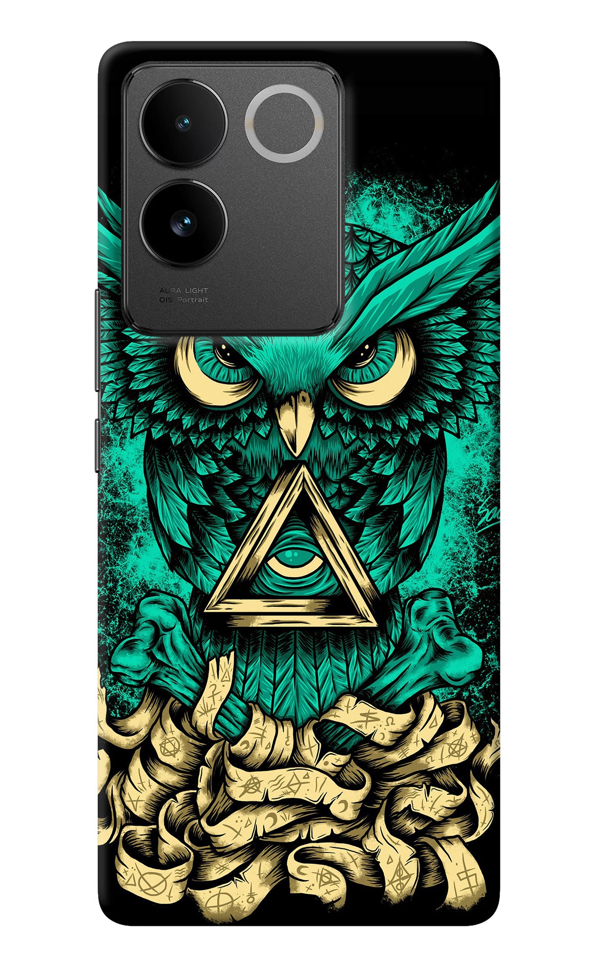 Green Owl Vivo T2 Pro 5G Back Cover