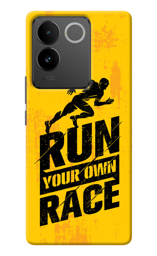 Run Your Own Race Vivo T2 Pro 5G Back Cover