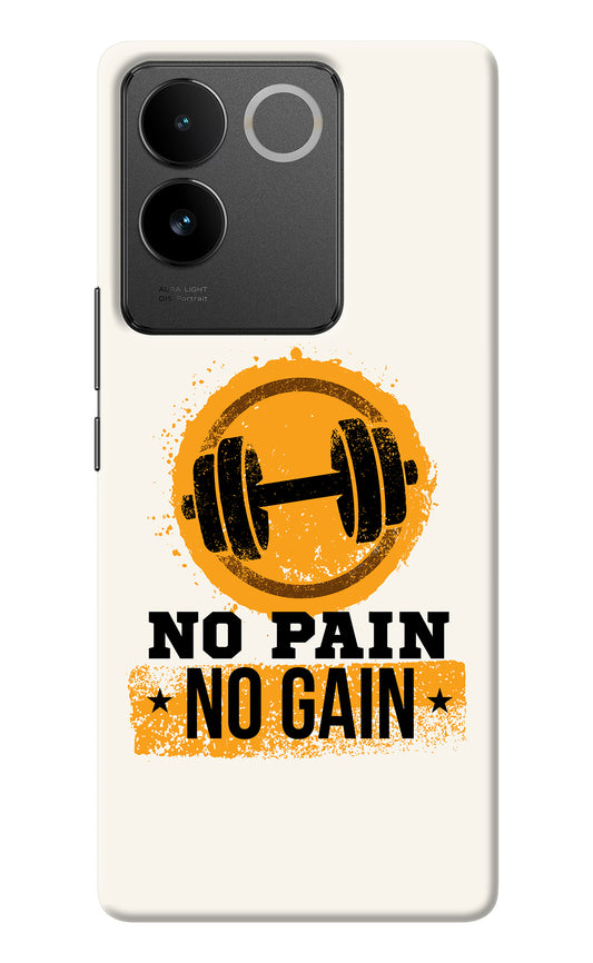 No Pain No Gain Vivo T2 Pro 5G Back Cover