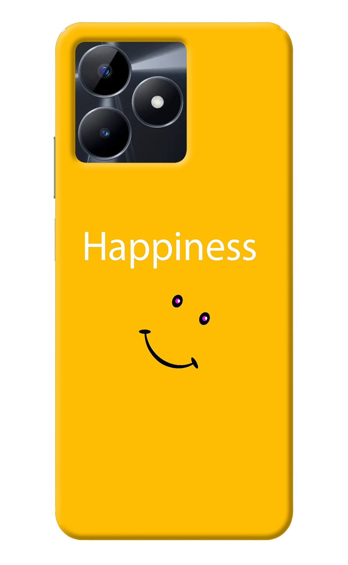 Happiness With Smiley Realme C53 Back Cover