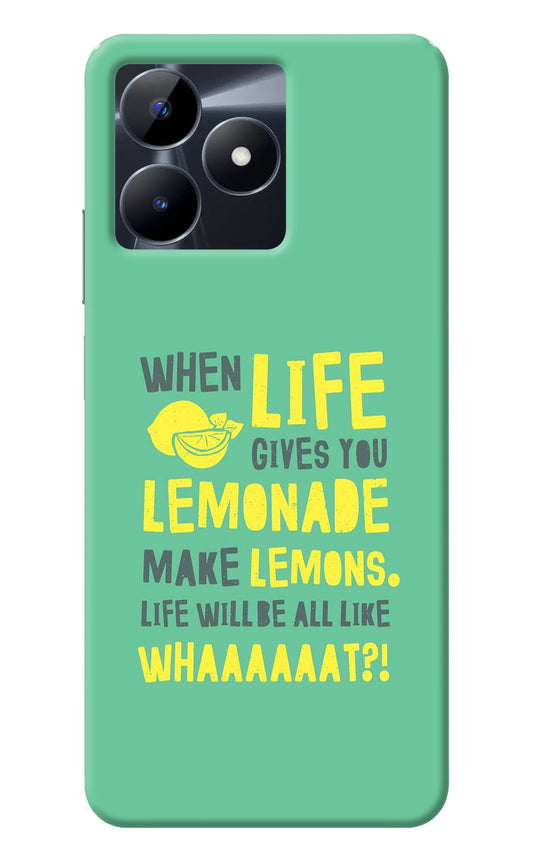 Quote Realme C53 Back Cover