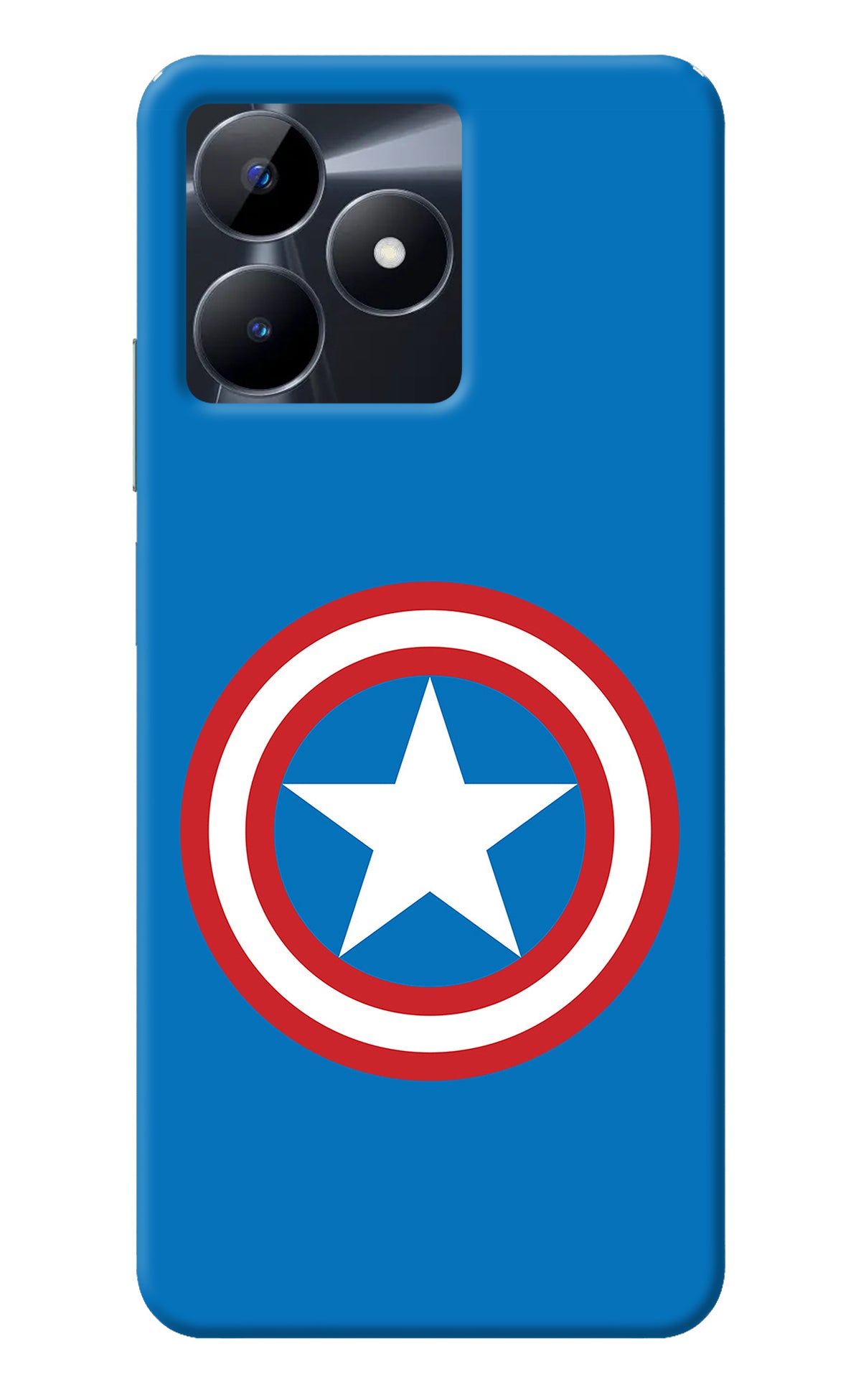 Captain America Logo Realme C53 Back Cover