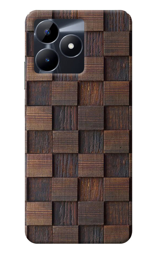 Wooden Cube Design Realme C53 Back Cover