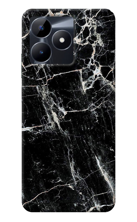 Black Marble Texture Realme C53 Back Cover