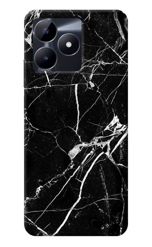 Black Marble Pattern Realme C53 Back Cover