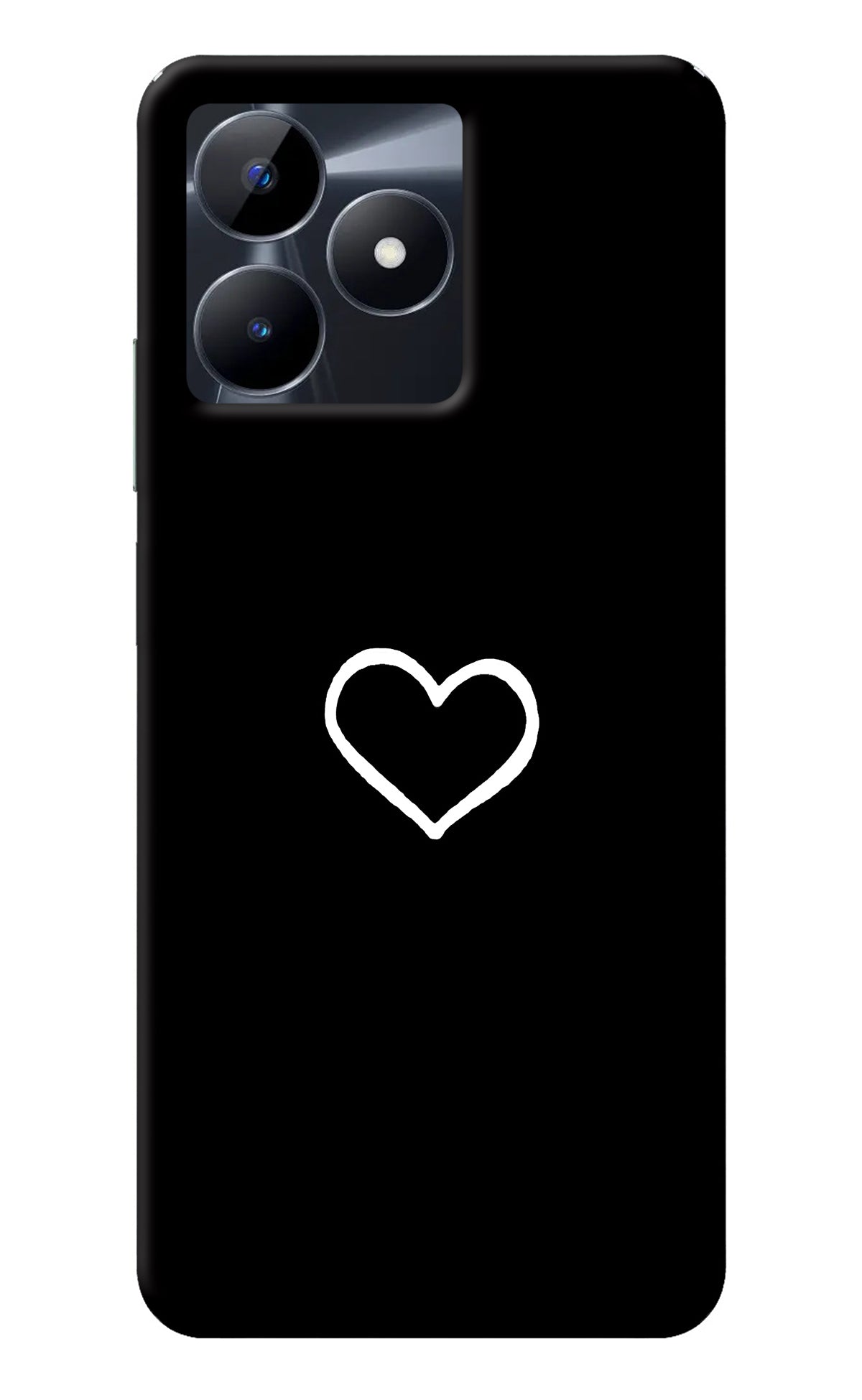 Heart Realme C53 Back Cover