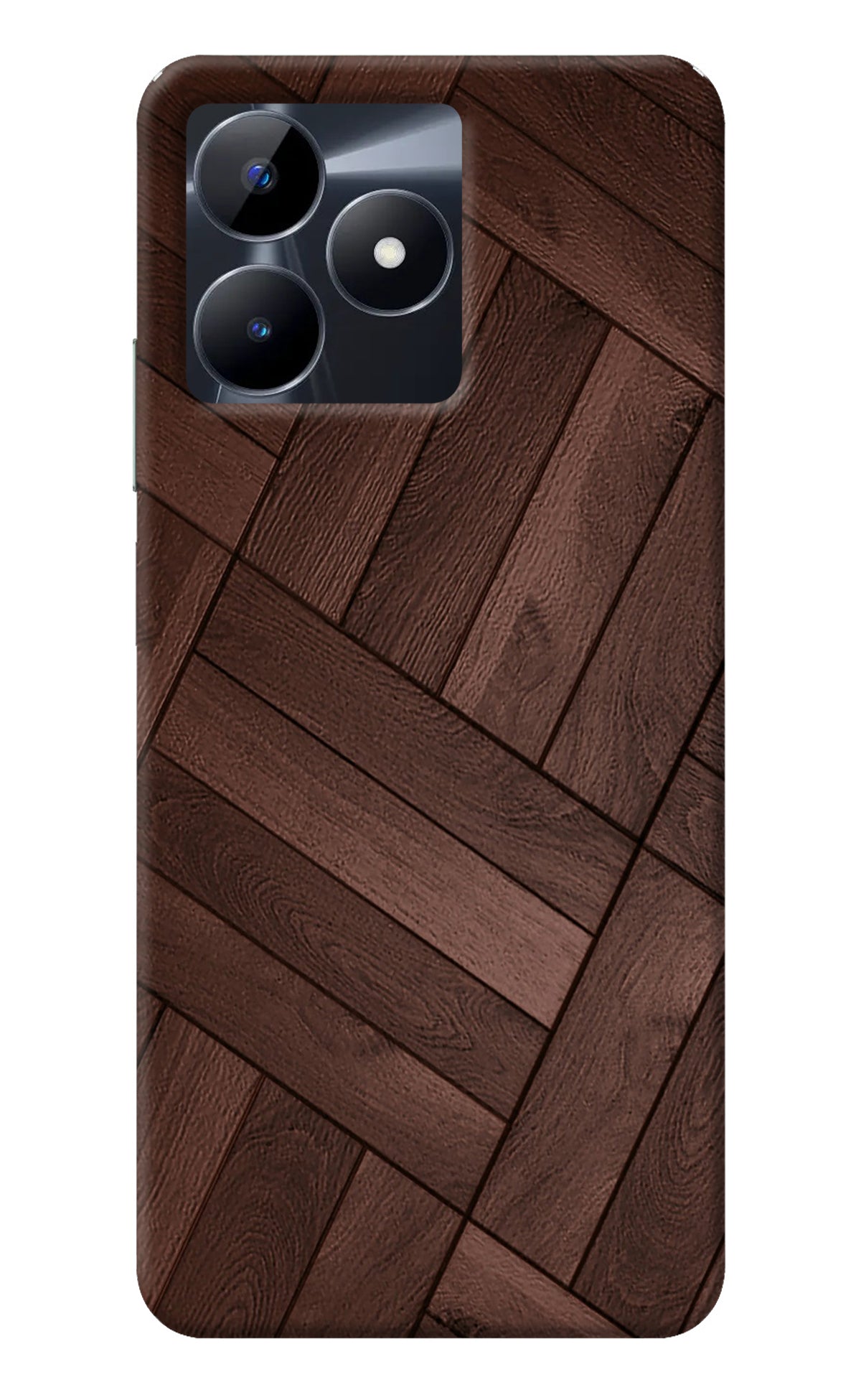 Wooden Texture Design Realme C53 Back Cover