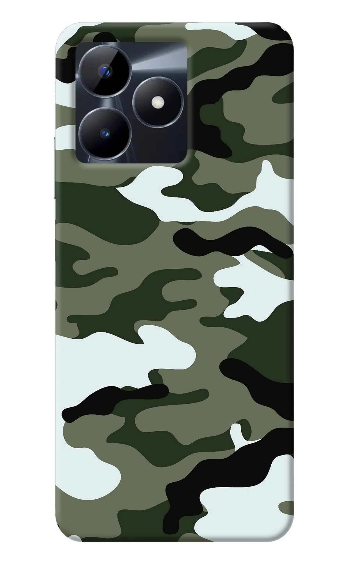 Camouflage Realme C53 Back Cover