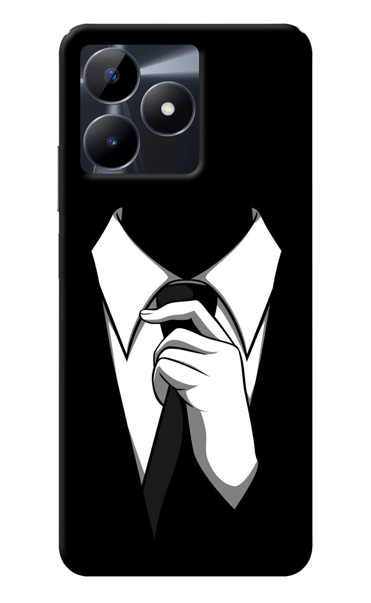 Black Tie Realme C53 Back Cover