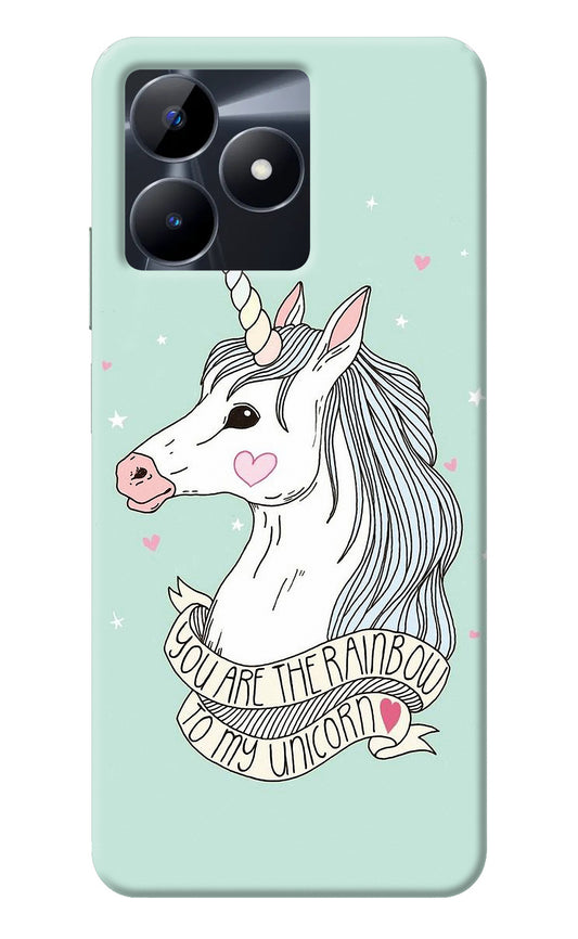 Unicorn Wallpaper Realme C53 Back Cover