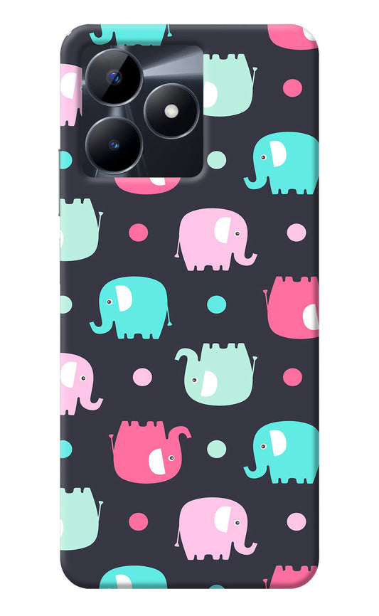 Elephants Realme C53 Back Cover