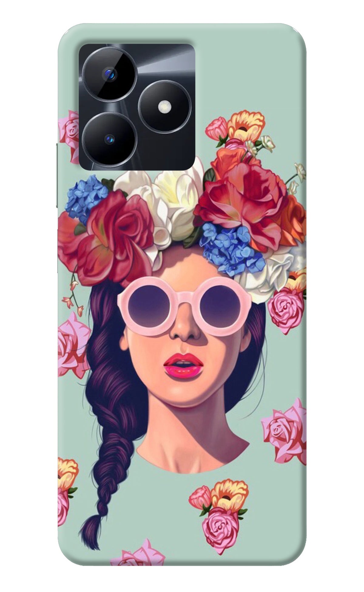 Pretty Girl Realme C53 Back Cover