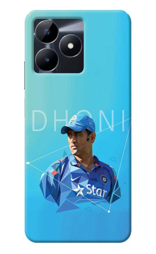 Dhoni Artwork Realme C53 Back Cover