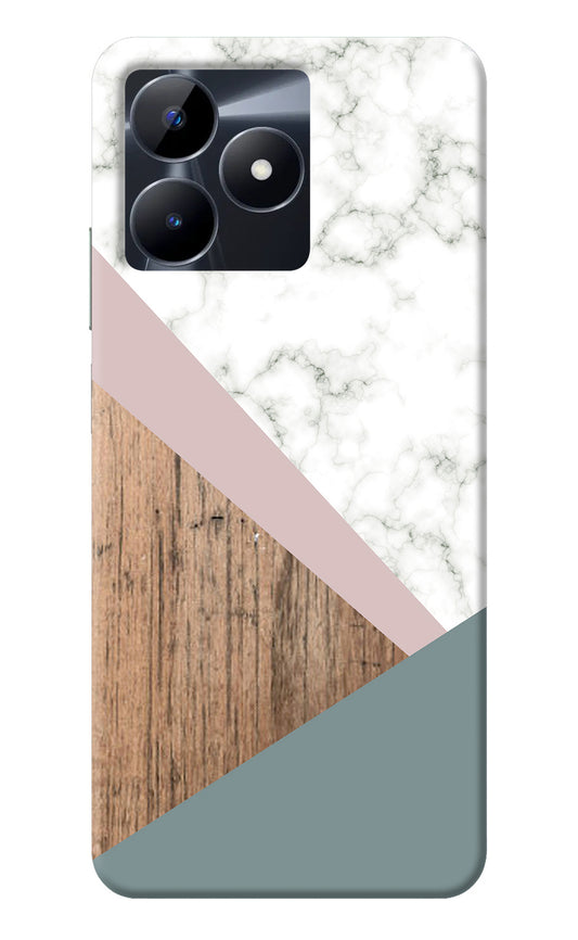 Marble wood Abstract Realme C53 Back Cover