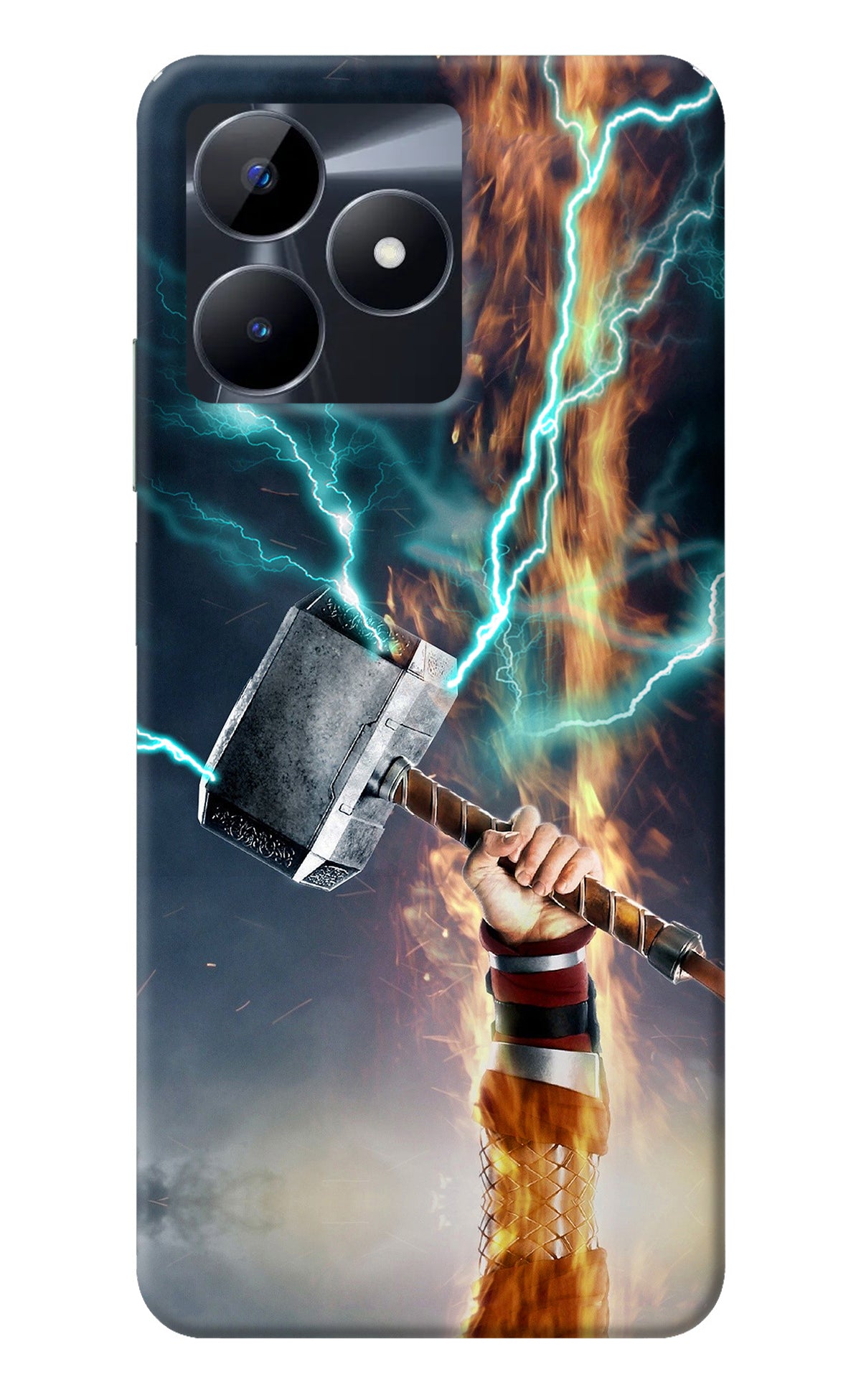 Thor Hammer Mjolnir Realme C53 Back Cover